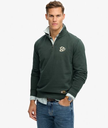 Athletic SD Co Half Zip Sweatshirt Image 2