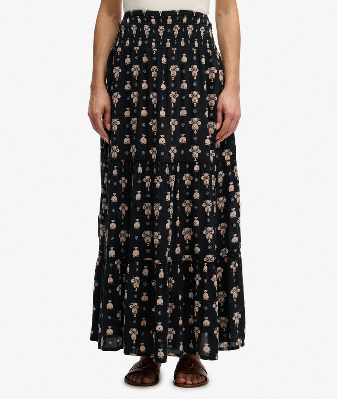 Print Maxi Skirt (1) 5 out of 5 stars, 1 reviews More Colours Available Price £29.99 Price reduced from £59.99 to You Save 50%