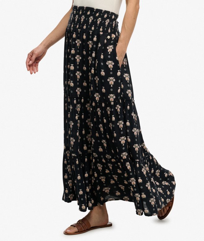 Print Maxi Skirt (1) 5 out of 5 stars, 1 reviews More Colours Available Price £29.99 Price reduced from £59.99 to You Save 50%