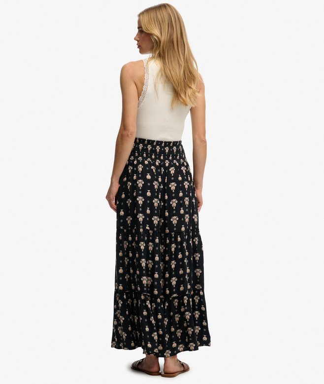 Print Maxi Skirt (1) 5 out of 5 stars, 1 reviews More Colours Available Price £29.99 Price reduced from £59.99 to You Save 50%