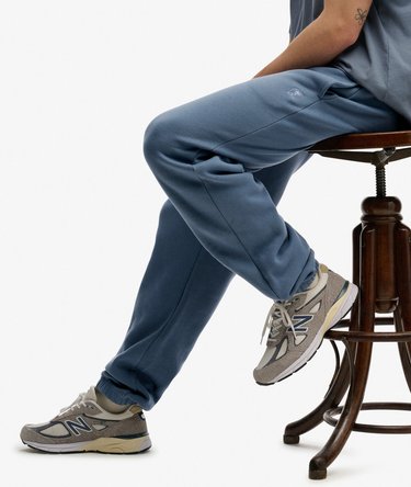 Spodnie dresowe oversize bez nadruku Image 2