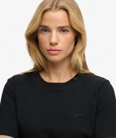 Essential T-shirt med broderet logo Image 4