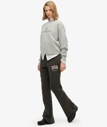 Athletic Essentials Lavtlivede Flare Joggebukser Image 3