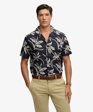 VOSERY Camicia Hawaiana Uomo - Maniche Corte Con Colletto Cubano - Morbida E Leggera Per Spiaggia E Tempo Libero