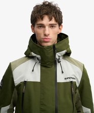 Veste Coupe-Vent &agrave; Capuche Color Block