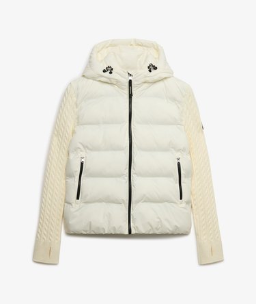 Kabelstrikket Hybrid Jakke Image 7