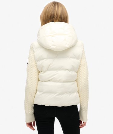 Kabelstrikket Hybrid Jakke Image 6