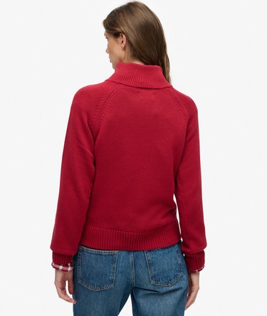 Essential Half Zip Knit Jumper Image 5