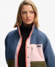 Colour Block Fleece Jacket