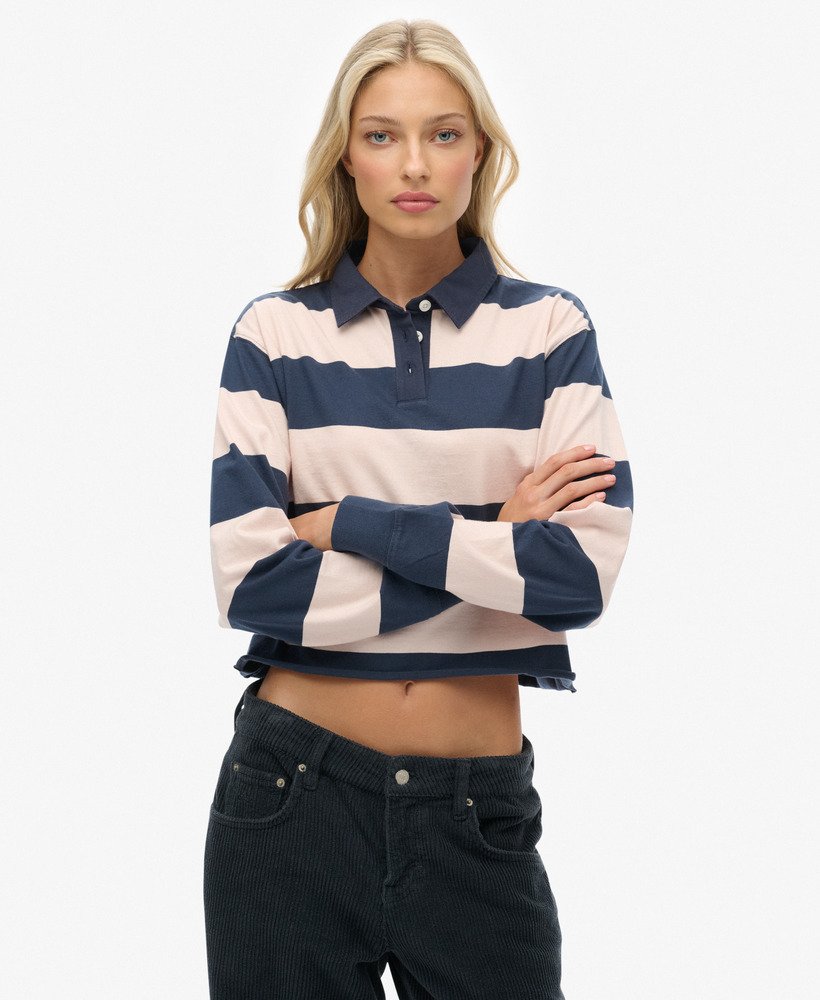 Haut Court Superdry Femme à Carreaux - Taille S
