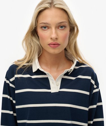 Polo de rugby rayé court Athletic Essentials Image 4