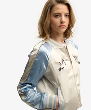 Suikajan Embroidered Bomber Jacket