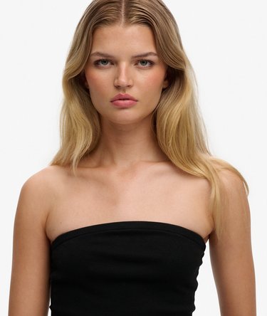 Athletic Essentials Bandeau-Oberteil aus Jersey Image 4