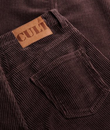 Pantaloni in Velluto a Coste Jumbo Baggy Vita Media Image 7