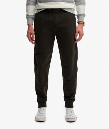 Essential Logo Half Brushed Joggers Image 4