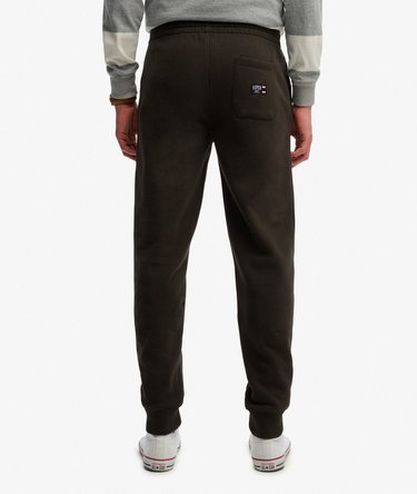 Essential Logo Half Brushed Joggers Image 5