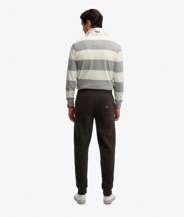 Essential Logo Half Brushed Joggers Image 6