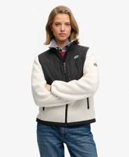 Veste Trekker Hybride en Polaire