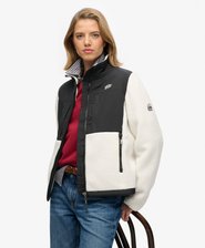 Veste Trekker Hybride en Polaire