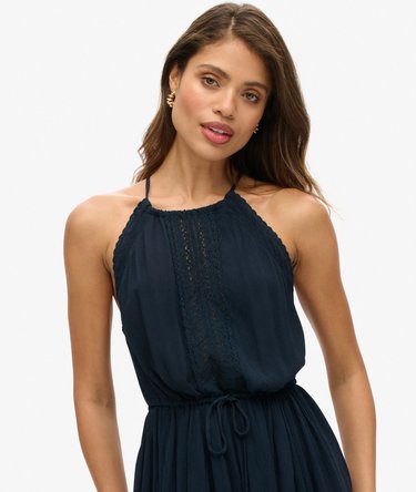 Minisukienka Ibiza z wiązaniem przy szyi Image 3