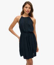 Ibiza Halter Neck Mini Dress