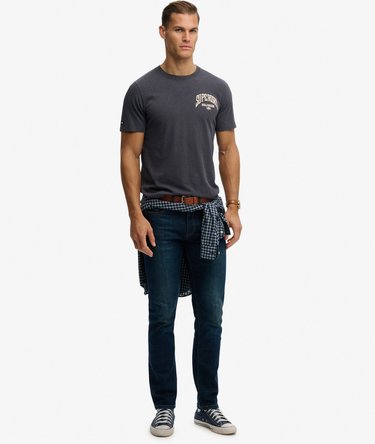 Biker Rock Afslappet T-shirt Image 3