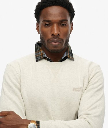 Essential Logo Rundhals-Sweatshirt Image 4
