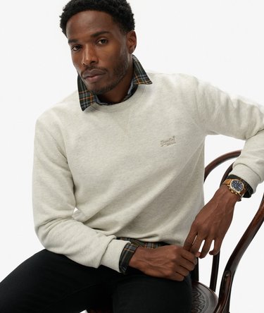 Essential Logo Rundhals-Sweatshirt Image 2