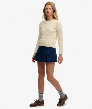 Mini Geplooide Skort Image 3