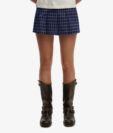 Mini Laskostettu Skort Image 4