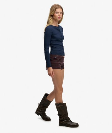 Athletic Essentials Fold Over Shorts Image 3