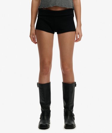 Athletic Essentials Fold Over Shorts Image 4