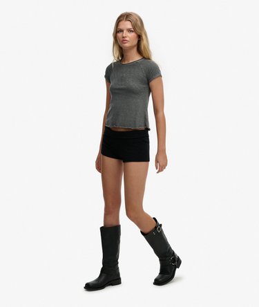 Athletic Essentials Fold Over Shorts Image 3