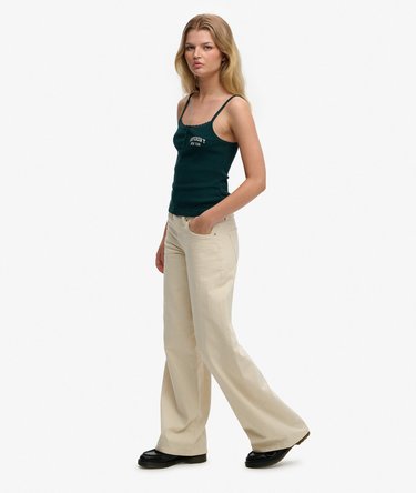 Mid Rise Baggy Pants Image 3