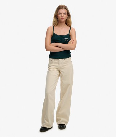 Mid Rise Baggy Pants Image 1