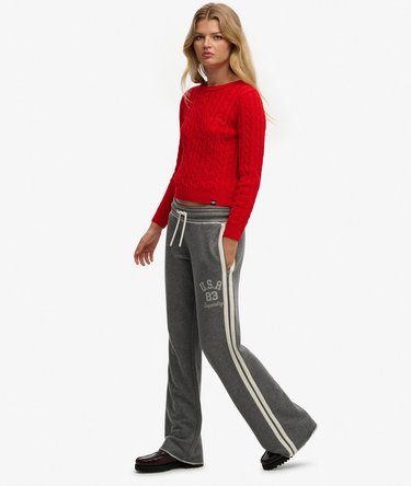 Athletic Essentials Jogginghose mit Streifen und Schlag Image 3