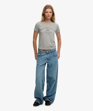 Athletic Essentials Fitted Graphic T-Shirt Image 3