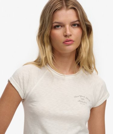 Athletic Essentials Slub Grafik-T-Shirt Image 4