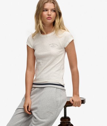 Athletic Essentials Slub Grafik-T-Shirt Image 2