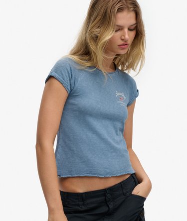 Athletic Essentials Slub Grafik-T-Shirt Image 2