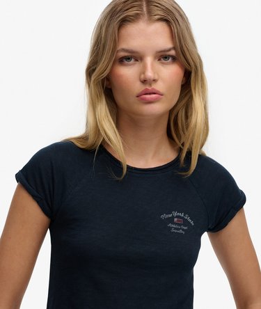 Athletic Essentials Slub Grafik-T-Shirt Image 4