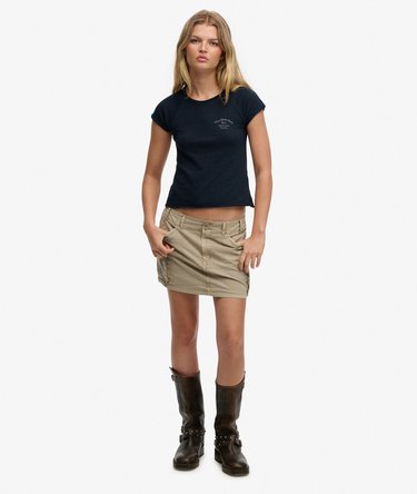 Athletic Essentials Slub Grafik-T-Shirt Image 3