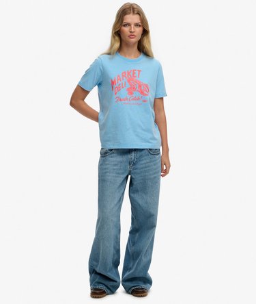 Camiseta Roadside Trade Corte Relajado Image 3