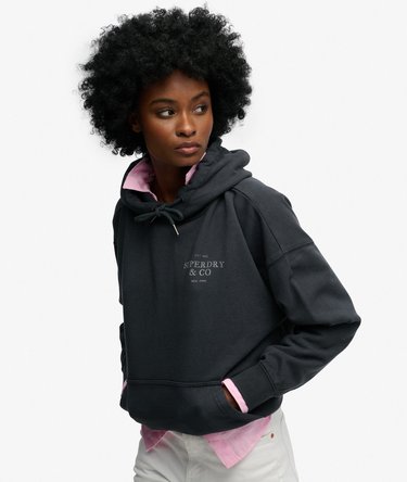 Luxe Casual Relaxed Hoodie Image 2