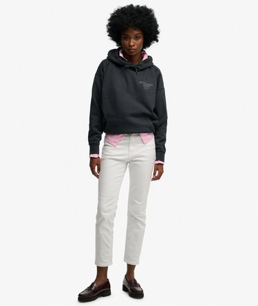 Luxe Casual Relaxed Hoodie Image 3