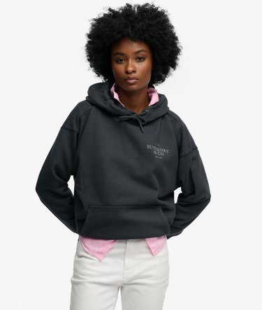 Luxe Casual Relaxed Hoodie Image 1