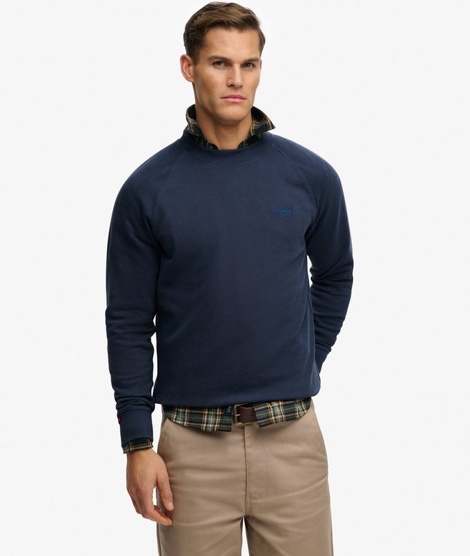Essential Logo Raglan Crew Sweatshirt