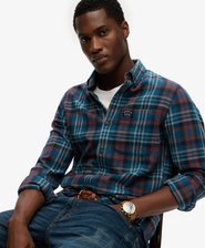 Chemise Lumberjack en Coton à Manches Longues