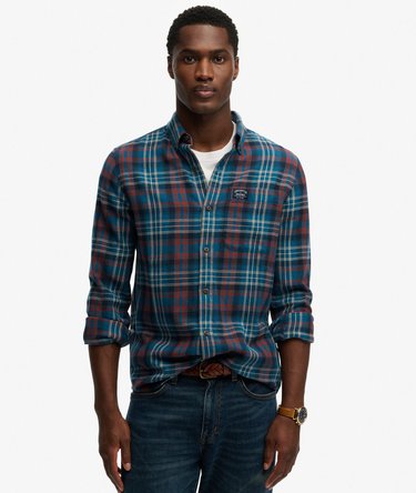 Long Sleeve Cotton Lumberjack Shirt Image 1