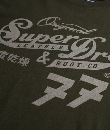 Leather & Boot Co Script T-shirt Image 6